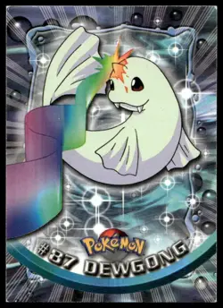 Topps Pokemon Dewgong #87 1999 TV Animation Edition Non Holo Blue Logo LP - Image 1