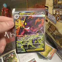 Mega Gengar ex 284/217 SIR Pokemon Ascended Heroes IN HAND READY TO SHIP - Image 1