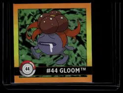 Pokemon 1999 Artbox Sticker #44 Gloom Series 1 - Image 1