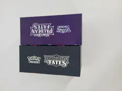 Lot of 2 Pokemon TCG Hidden Fates & Mimikyu Paldean Fates ETB - BOXES ONLY - Image 5