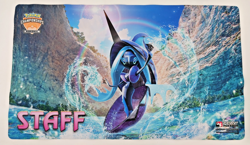 Pokemon Tapu Fini Official Regional Championships 2017 STAFF Playmat 24" x 14" - Image 1