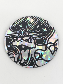 Pokemon Tera Charizard Jumbo Coin Silver Shattered Glass Holo Japanese Exclusive - Image 1