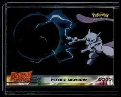 Topps Pokemon Movie Psychic Showdown #33 1st Edition Blue Label 1998 LP - Image 1