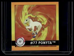 Nintendo Pokemon Artbox Series 1 Sticker Ponyta #77 1999 - Image 1