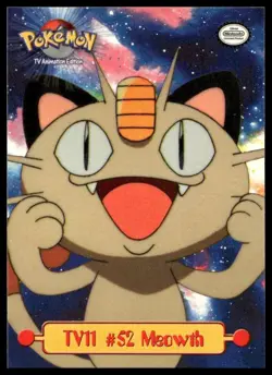Pokemon #52 Meowth TV11 TV Animation Edition Puzzle Piece LP - Image 1