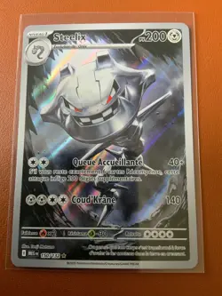 Carte Pokemon - Steelix AR 150/132 ME01 Mega Evolution NM FR - Image 1