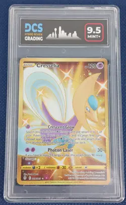 Pokemon Cresselia #228/203 SWSH07 Evolving Skies Secret Rare 2021 DCS 9.5 - Image 1