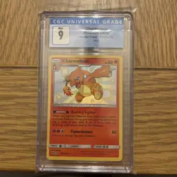 Pokemon TCG Charmeleon SV7/SV94 Hidden Fates Shiny Vault Holo Rare CGC 9 - Image 1