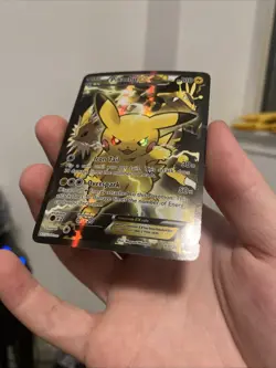 Pokemon Generations Pikachu EX XY 124 Full Art Holo Black Star Promo - Image 2
