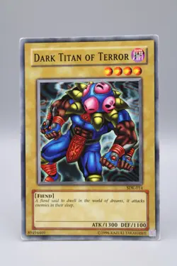 Yu-Gi-Oh! Dark Titan Of Terror SDK-014 - Image 1