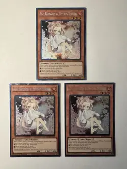 Ash Blossom & Joyous Spring PCR PLAYSET Yugioh Stampede ALL NM/PF RA04-EN025 - Image 1