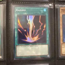 Raigeki LOB-EN053 The Legend of Blue Eyes White Dragon-25th Anniversar Unlimited - Image 1
