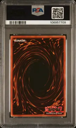 Yu-Gi-Oh Black Illusion Ritual 2002 1st First Edition WAVY MRL-051 PSA 10 - Image 2