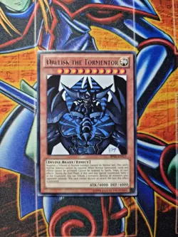 Yugioh Obelisk the Tormentor BP01-EN021 Unl edition LP - Image 1