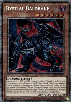 Bystial Baldrake 1st Starlight Rare MP25-EN045 Yu-Gi-Oh! - Image 1