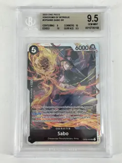One Piece Kingdoms of Intrigue Sabo #OP04-083BGS 9.5 - Image 1