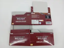 One Piece CCG TCG Paramount War OP-02 English Empty Booster Box Only x2 Read - Image 2