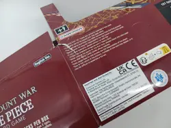 One Piece CCG TCG Paramount War OP-02 English Empty Booster Box Only x2 Read - Image 4