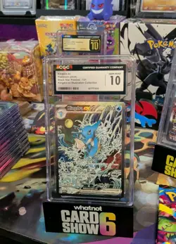 CGC 10!! Kingdra ex 131 Sv: Scarlet & Violet Black Star Promo Card Holo - Image 1
