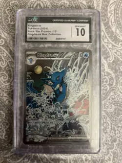 Kingdra ex 131 Sv: Scarlet & Violet Promo Cards Holo CGC 10 Super Mint - Image 1