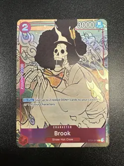 Brook (English Version 1st Anniversary Set) ST01-011 One Piece Promo NM JL - Image 1