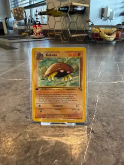 Kabuto Pokemon Card - 1st Edition - Fossil Set - 50/62 - Image 1
