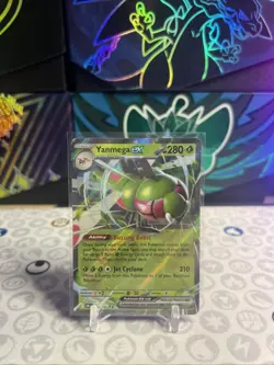Pokemon TCG Yanmega EX Double Rare Holo Card #003/182 Destined Rivals - Image 1