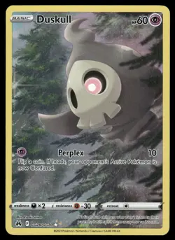 Pokemon Cards Duskull GG28/GG70 Crown Zenith Galarian Gallery Holo NM *1 - Image 1
