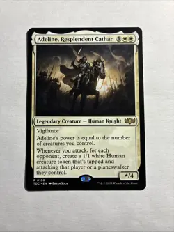 Adeline, Resplendent Cathar - Commander: Tarkir: Dragonstorm MTG Plus Bonus Card - Image 1
