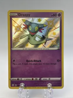 Pokemon TCG Dreepy SV060/SV122 Shining Fates Baby Shiny Rare Card - Image 1