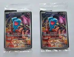 Team Rocket's Wobbuffet 203 Sv: Scarlet & Violet Promo Cards Holo SEALED X2 - Image 1