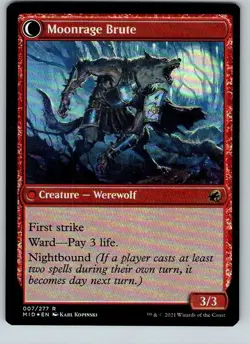 Brutal Cathar Innistrad: Midnight Hunt Foil - Image 2