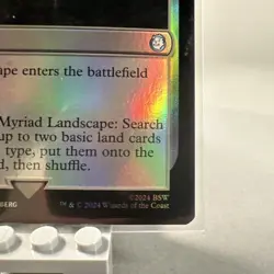 FOIL - MTG Myriad Landscape - Universes Beyond: Fallout - Image 5