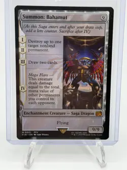 x1 Summon: Bahamut M MTG Final Fantasy M/NM, English Non-Foil - Image 1