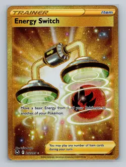 Pokemon SWSH12: Silver Tempest #212/195 Energy Switch (Secret) - Image 1