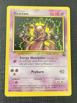 Mewtwo #14 - WotC Black Star Movie Promo - Pokemon TCG - NM 1999 English Pokemon - Image 1