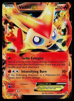 Pokemon Card - Victini EX Legendary Treasures 24/113 Ultra Rare - Image 1