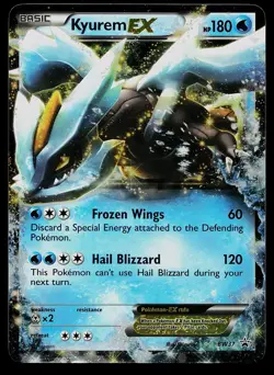 Pokemon Card - Kyurem EX Black and White Promo BW37 Holo - Image 1