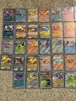 48 Card Pokemon Lot - No Duplicates - Double Rares - Image 4
