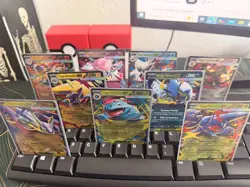 Mega Evolution Pokemon Cards Reverse Holo Rare EX Master Set Singles Lot of 9 - Image 1