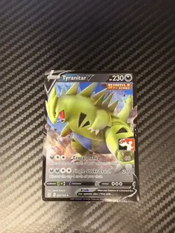 Tyranitar V 097/163 Prize Pack Series 1 Pokemon Play! Mint Condition - Image 1