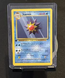 STARMIE (German) Pokemon Base Set - 1st Edition 64/102 - Pack Fresh NM Low Pop! - Image 1