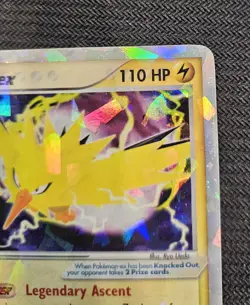 Pokemon TCG Zapdos EX Fire Red & Leaf Green #116/112 Near MINT - Image 3