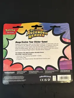 Pokemon Tcg Ascended Heroes 3-pack Blister (Gastly) - sealed - Image 2