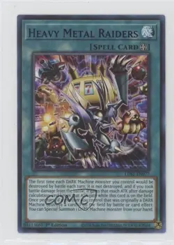 Heavy Metal Raiders (UR) 1st Ed. YuGiOh Legendary Duelists: Season 1 #LDS1-EN077 - Image 1