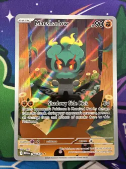 Marshadow 146/132 Mega Evolution Pokemon Card Near Mint Condition - Image 2