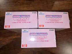 All 3-One Piece Card Game EB-01 Memorial Collection Booster Box English, Sealed - Image 5
