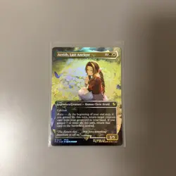 Aerith, Last Ancient (Chocobo Track Foil Borderless) - NM - FIN Final MTG Magic - Image 1