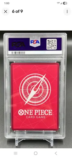 2025 ONE PIECE OP11-A FIST OF DIVINE SPEED ALT ART LEADER #041 NAMI PSA 10 - Image 3