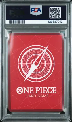 2025 ONE PIECE OP11-A FIST OF DIVINE SPEED ALT ART LEADER #041 NAMI PSA 9 - Image 2
